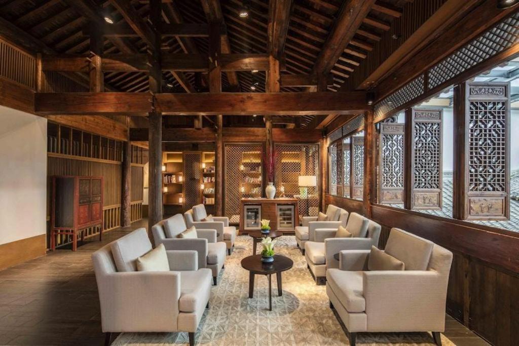 Hotel Ahn Luh Zhu Jia Jiao Shanghái Exterior foto